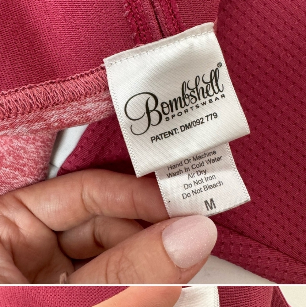 Bombshell Sportswear High Waist Thigh Highs Pocket Leggings Medium - Picture 4 of 4